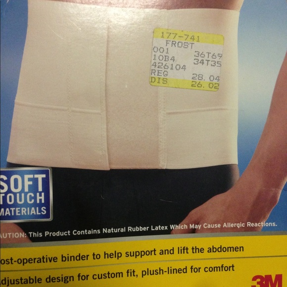 Abdomen support use once size Large - Picture 4 of 7